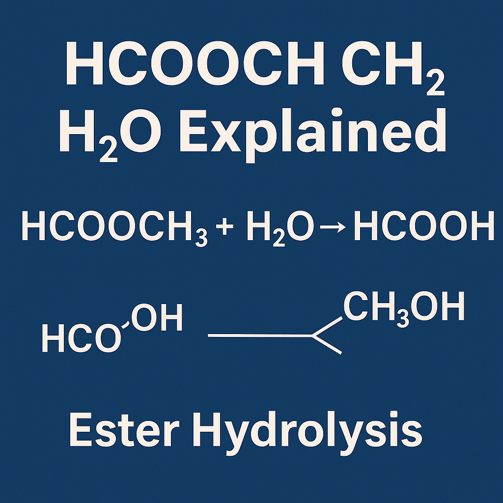 hcooch ch2 h2o Explained