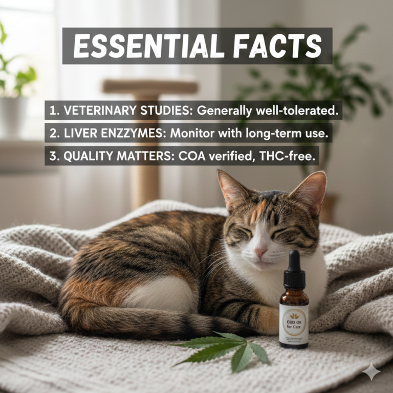 Essential Facts That Reveal If CBD Is Safe For Cats Long Term