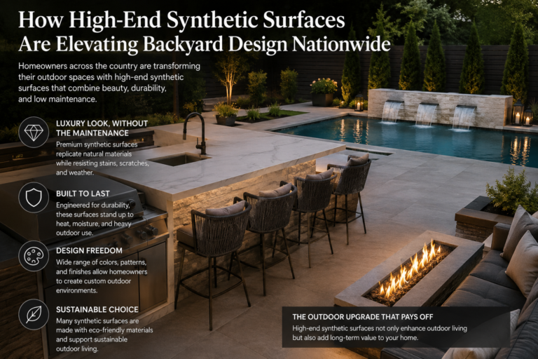 How High-End Synthetic Surfaces Are Elevating Backyard Design Nationwide